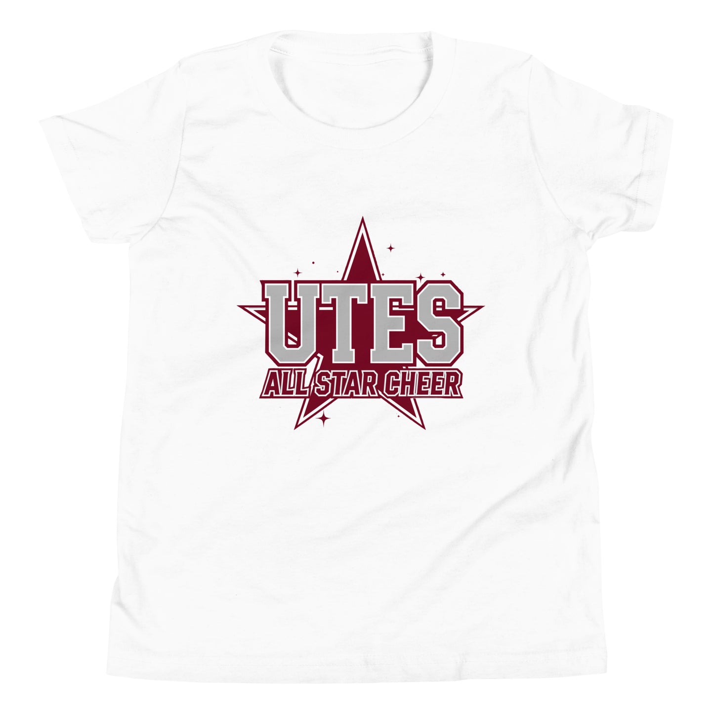 Performance | Youth T-Shirt | Utes Allstar Cheer | Crest Logo
