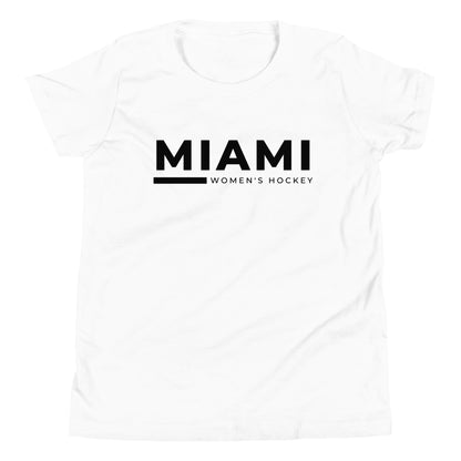 Performance | Youth T-Shirt | Miami Women's Hockey | Lettermark Logo