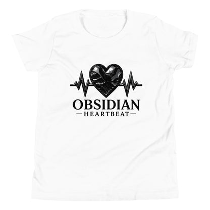 Performance | Youth T-Shirt | Obsidian Heartbeat | Pulse Athletics Logo