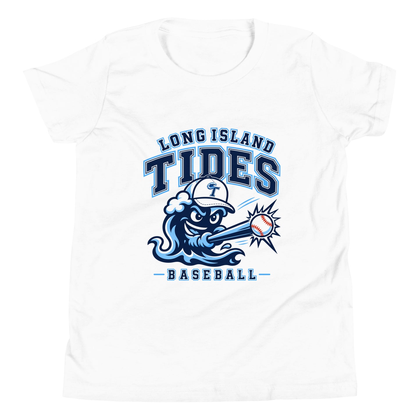 Performance | Youth T-Shirt | Long Island Tides Baseball | Valor Logo