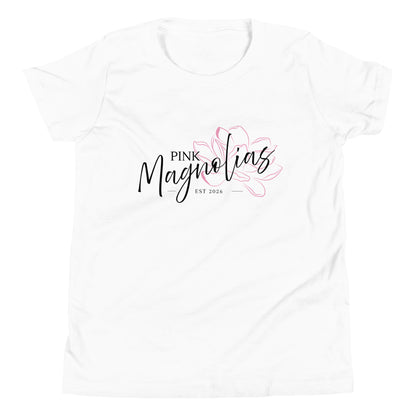 Performance | Youth T-Shirt | Pink Magnolias Dance | Lettermark Logo