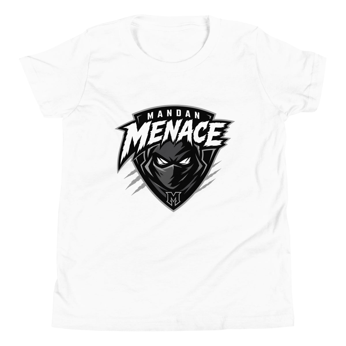 Performance | Youth T-Shirt | Mandan Menace | Shield Logo