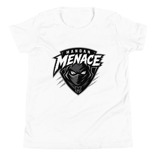 Performance | Youth T-Shirt | Mandan Menace | Shield Logo