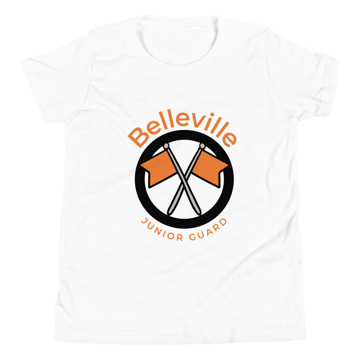 Performance | Youth T-Shirt | Belleville Community Guard Programs | Crest Logo