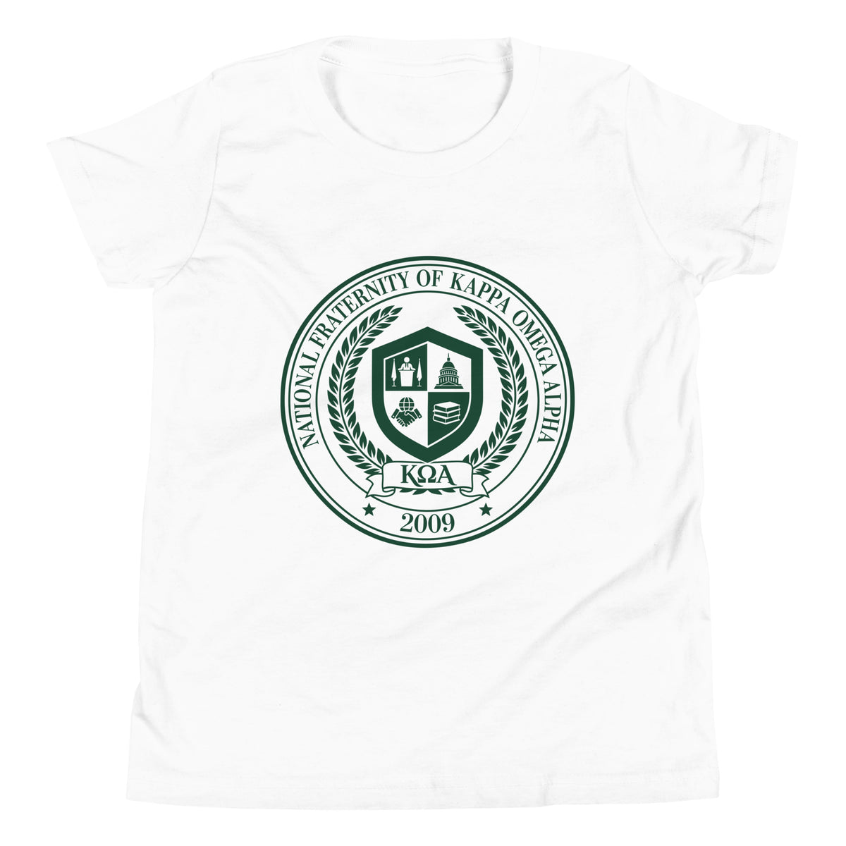 Performance | Youth T-Shirt | Kappa Omega Alpha | Badge Logo