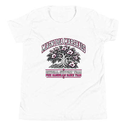 Performance | Youth T-Shirt | Pink Magnolias Dance | Crest Logo