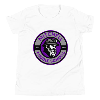 Performance | Youth T-Shirt | Mitchell Middle School Softball | Badge Logo