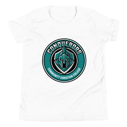 Performance | Youth T-Shirt | Community Christian College | Badge Logo