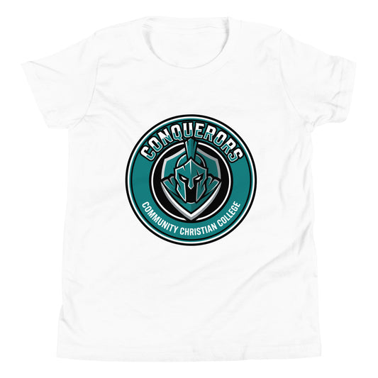 Performance | Youth T-Shirt | Community Christian College | Badge Logo