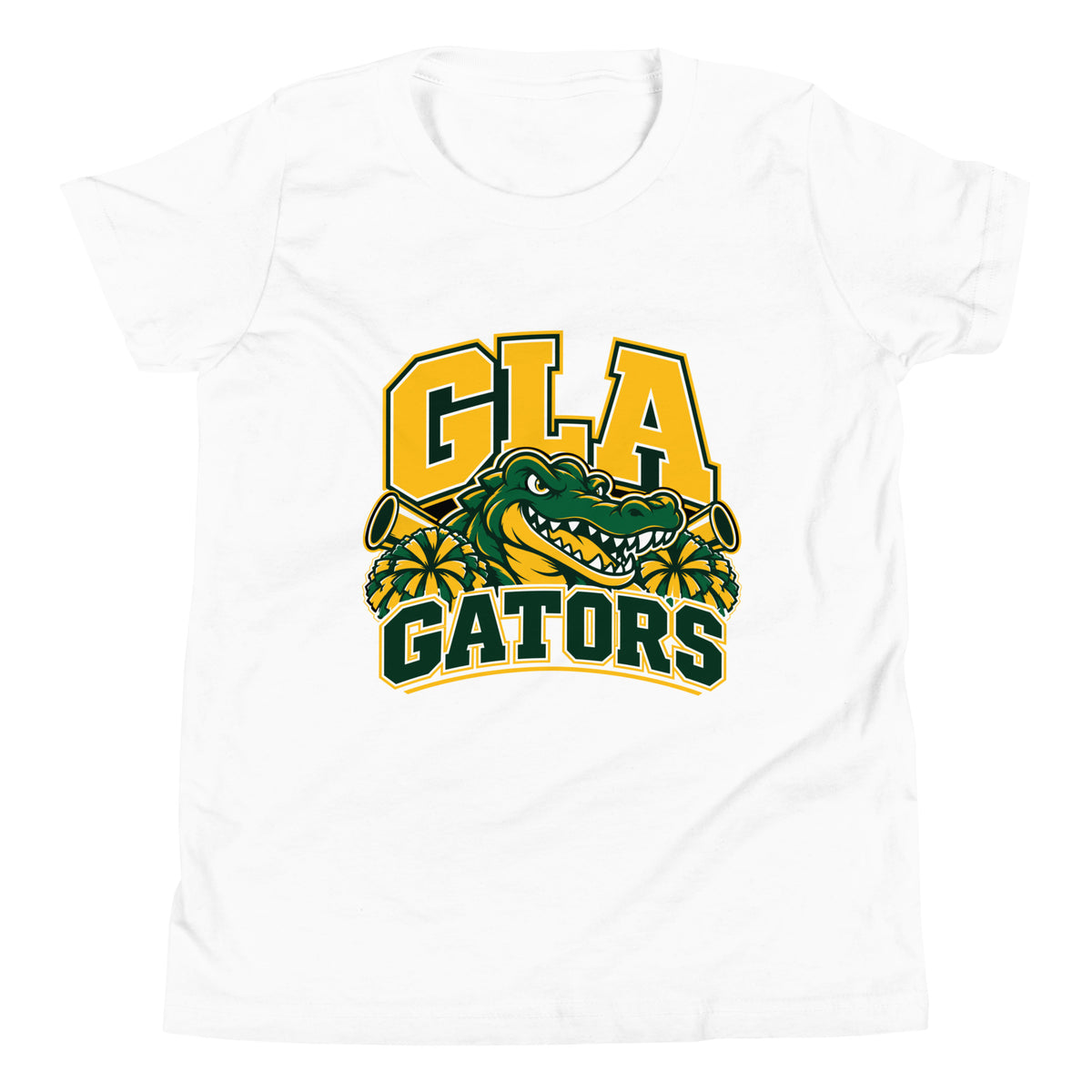 Performance | Youth T-Shirt | GLA Gators Cheer Team | Emblem Logo