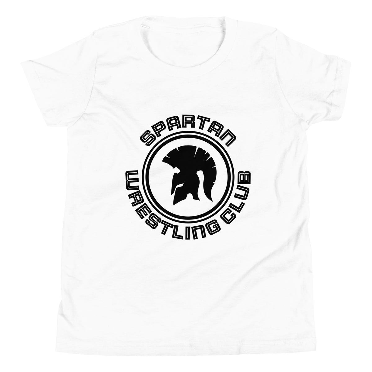 Performance | Youth T-Shirt | Spartan Wrestling Club | Crest Logo