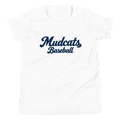 Performance | Youth T-Shirt | Geneseo Mudcats | Modern Script Logo