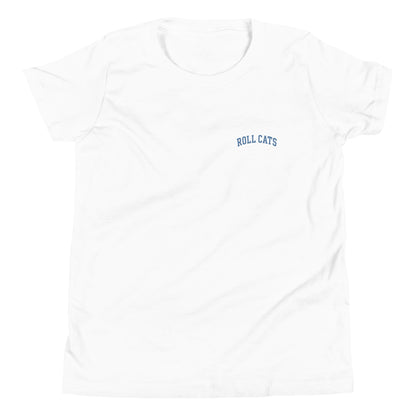 Performance | Youth T-Shirt | Geneseo Mudcats | Roll Cats Script Logo