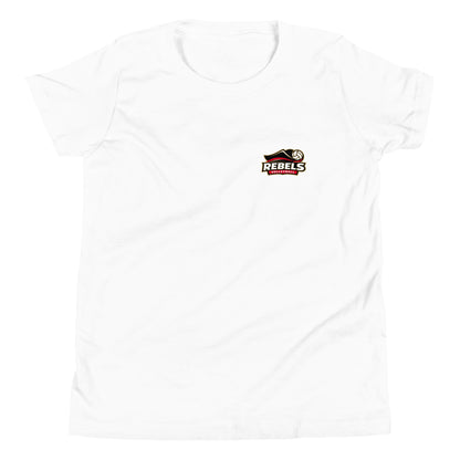 Performance | Youth T-Shirt | Rebels Volleyball Club | Crest Logo