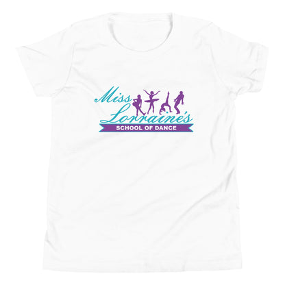 Performance | Youth T-Shirt | Miss Lorraine’s School of Dance | Crest Logo