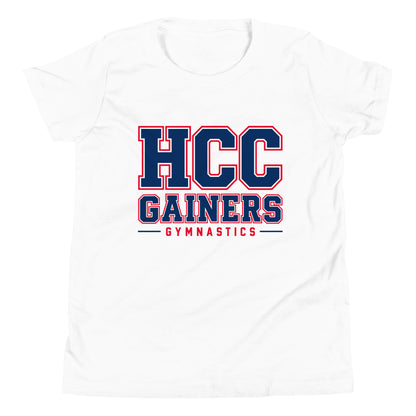 Performance | Youth T-Shirt | HCC Gymnastics | Vanguard Logo