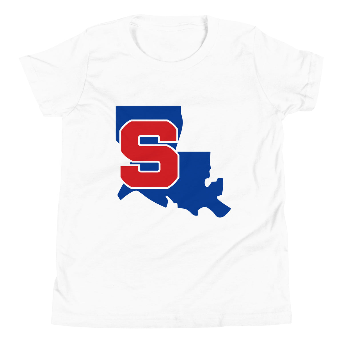 Performance | Youth T-Shirt | Louisiana Slam Baseball | Crest Logo
