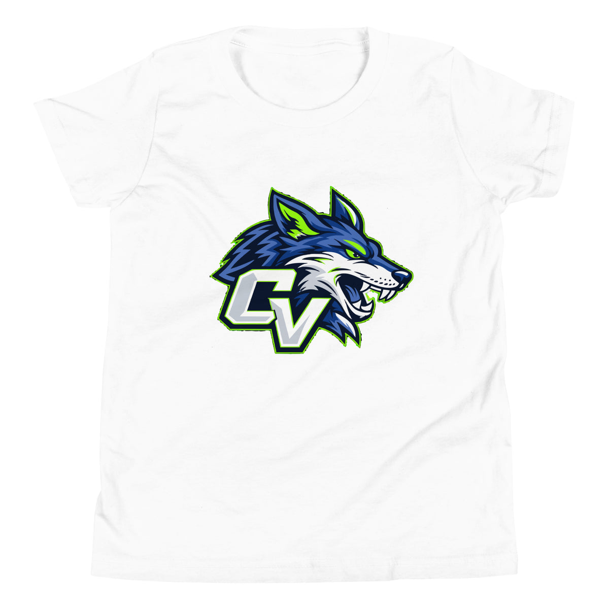 Performance | Youth T-Shirt | Cumberland Valley Coyotes Football | Crest Logo