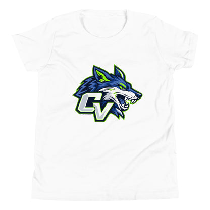 Performance | Youth T-Shirt | Cumberland Valley Coyotes Football | Crest Logo