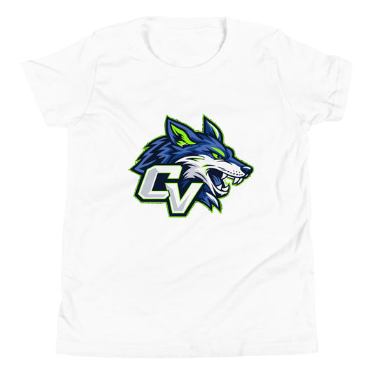 Performance | Youth T-Shirt | Cumberland Valley Coyotes Football | Crest Logo