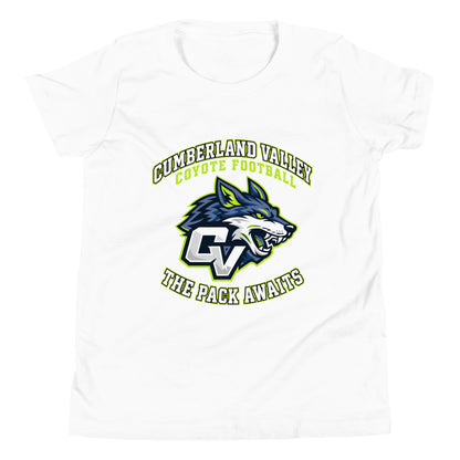 Performance | Youth T-Shirt | Cumberland Valley Coyotes Football | Emblem Logo