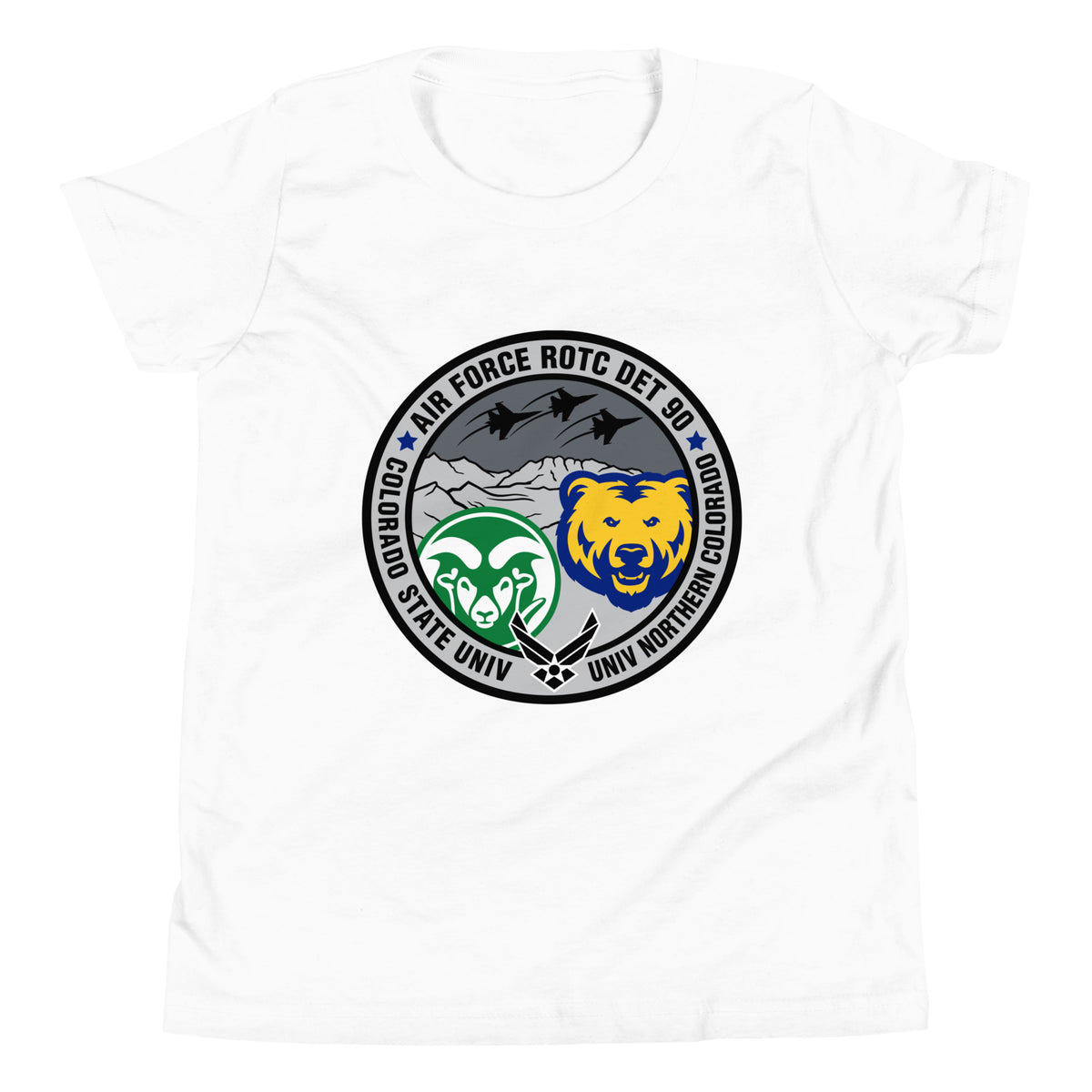 Performance | Youth T-Shirt | Colorado State Detachment 90 | Badge Logo
