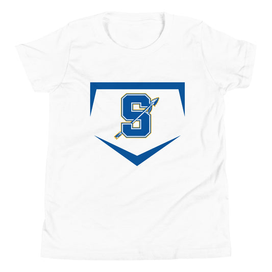 Performance | Youth T-Shirt | Senatobia Warriors Baseball | Valor Logo