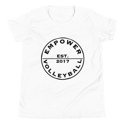 Performance | Youth T-Shirt | Empower Volleyball Club | Valor Logo